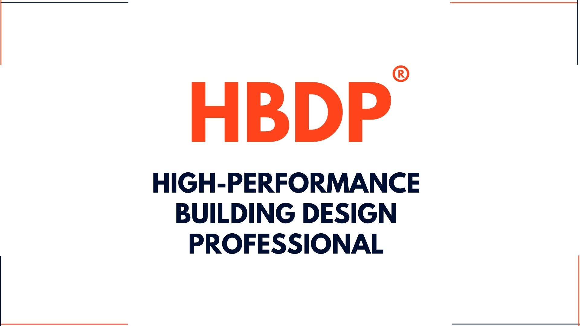 HBDP® High-Performance Building Design Professional Dubai