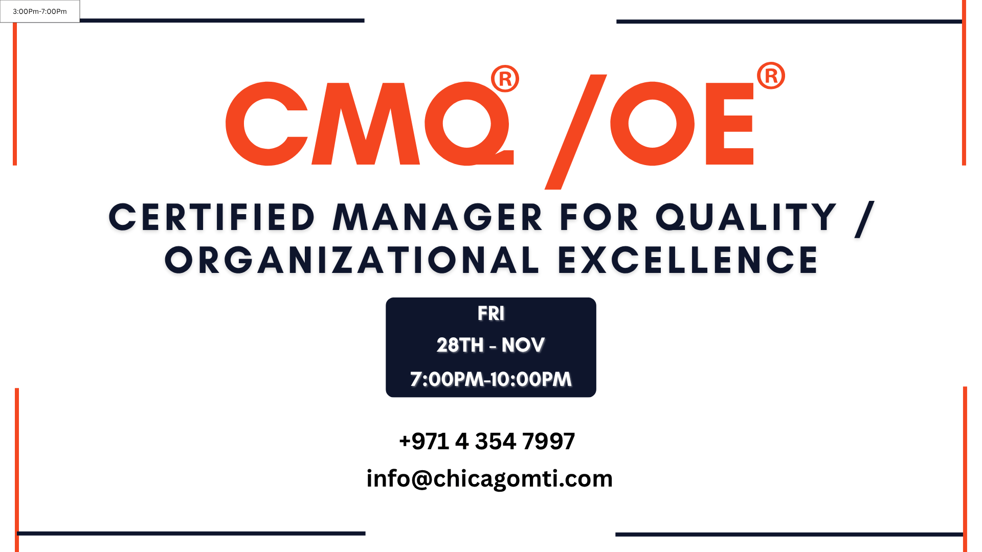CMQ OE 28 nov