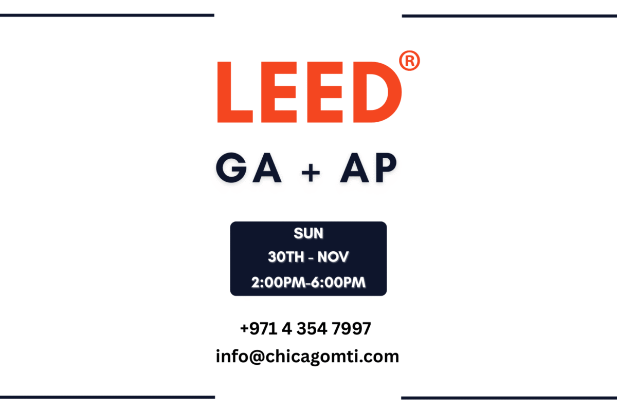 LEED GA+ AP 30 nov