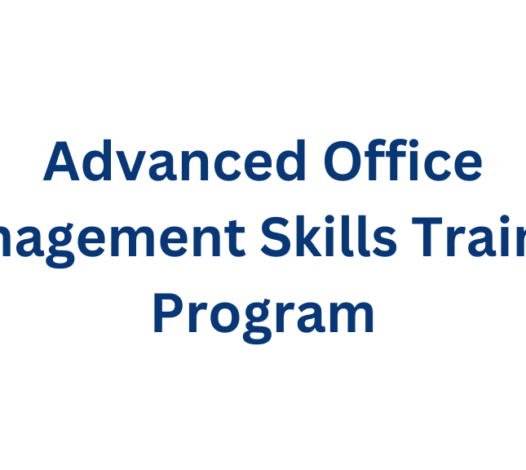 Advanced Office Management Skills Training Program