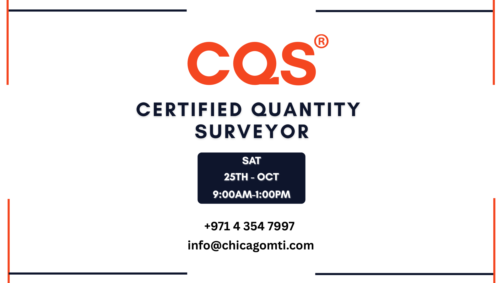 CQS Event 25th October 2025