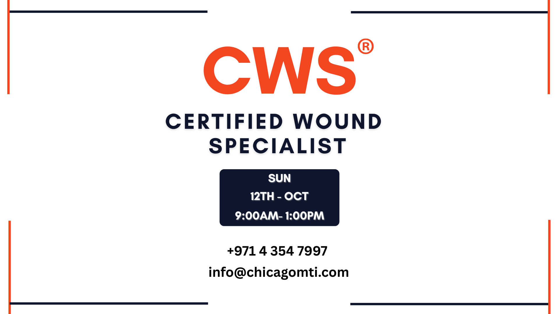 CSW Event 12 Oct