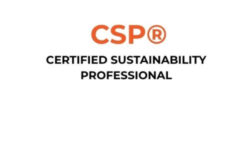 (CSP®) Certified Sustainability Professional – Green Professional Excellence